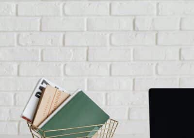 cleaning 09 clean desk mug